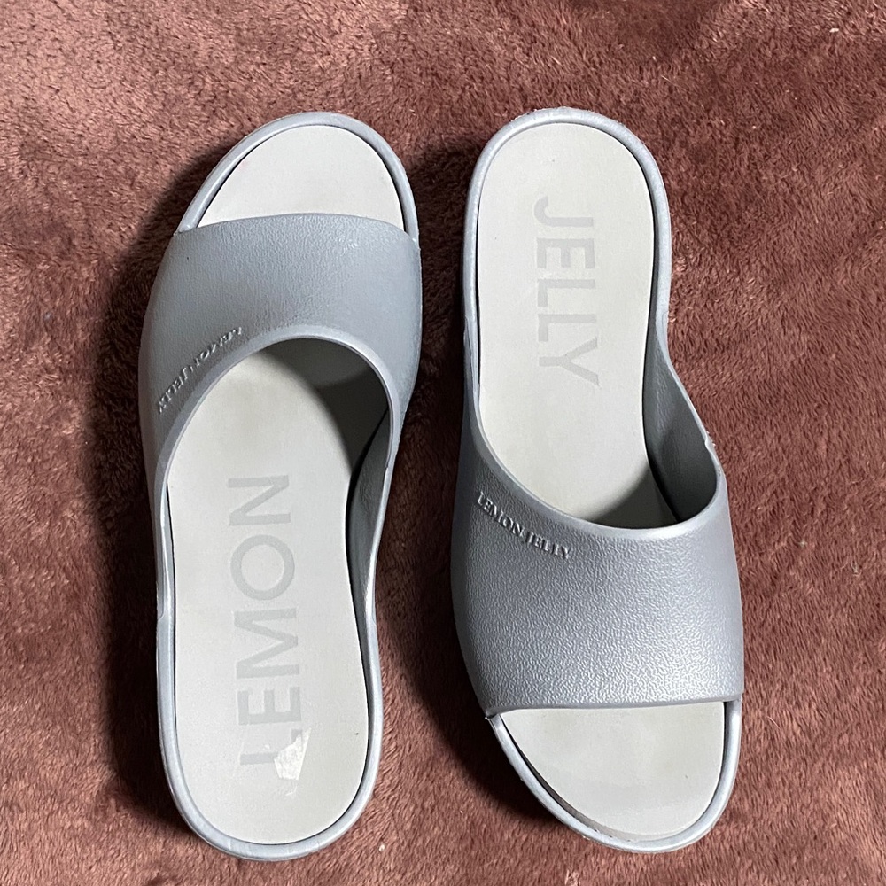 Lemon Jelly Platform Shoes